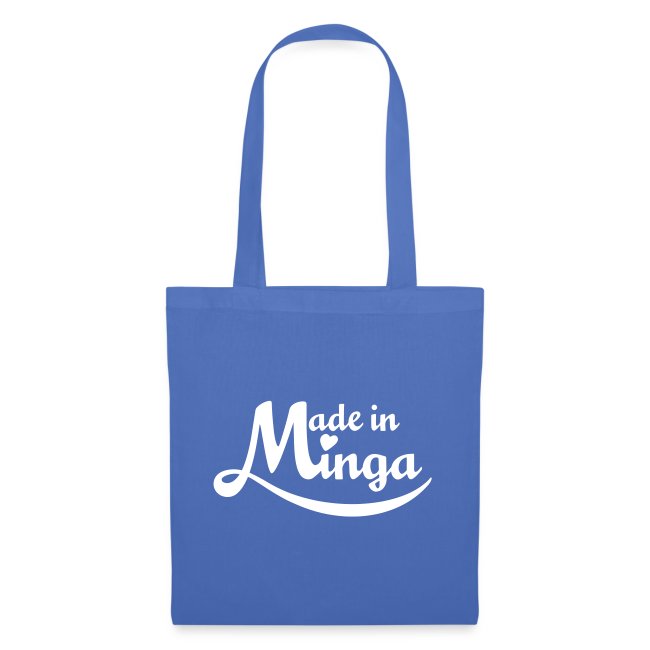 Made in Minga Stofftasche - blau